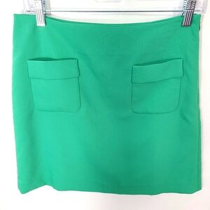 NWT Ann Taylor Loft Women's Size 2 Green‎ Skirt Office Career